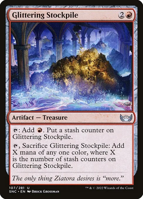 Glittering Stockpile · Streets of New Capenna 107/513