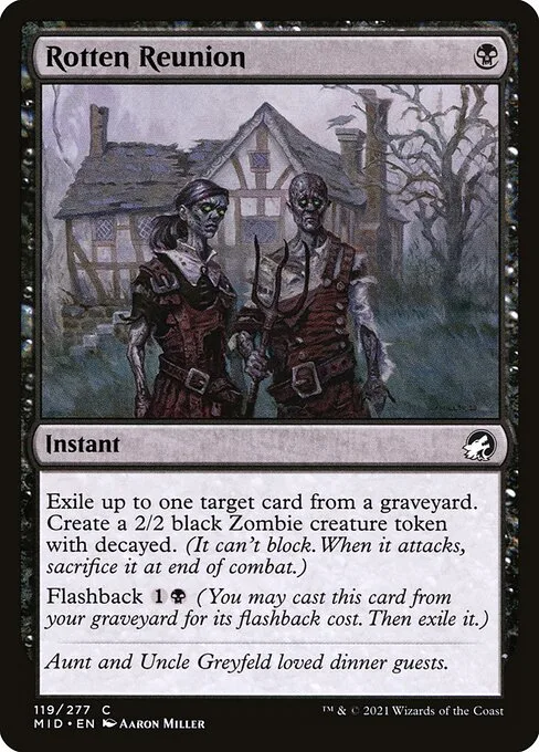 Rotten Reunion · Innistrad: Midnight Hunt 119/399