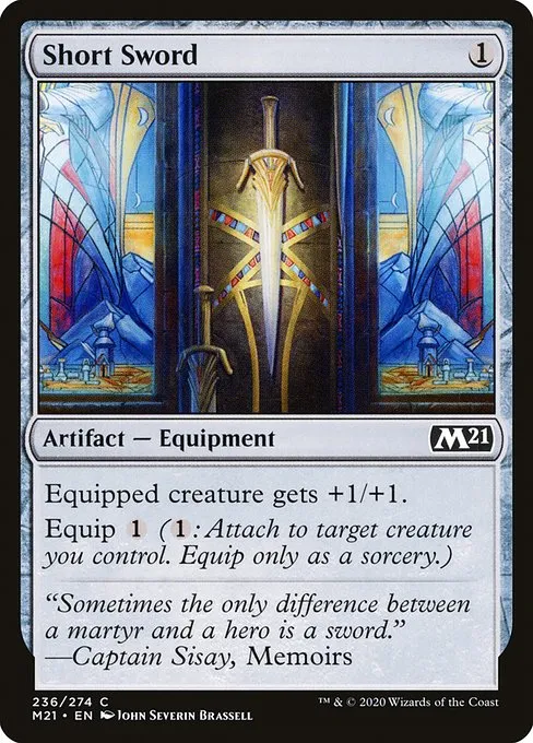 Short Sword · Core Set 2021 236/397