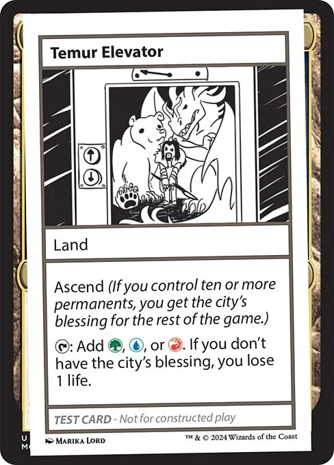 Temur Elevator · Mystery Booster 2 619/385