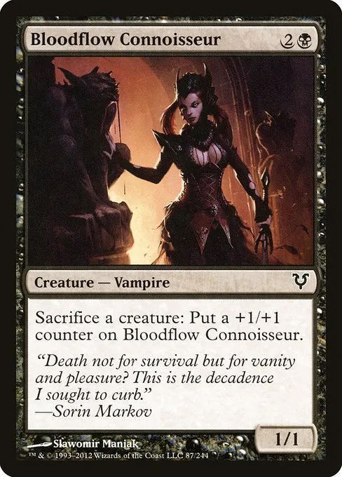 Bloodflow Connoisseur · Avacyn Restored 87/244