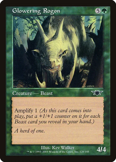 Glowering Rogon · Legions 128/145