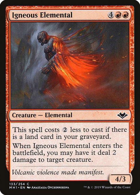Igneous Elemental · Modern Horizons 133/255