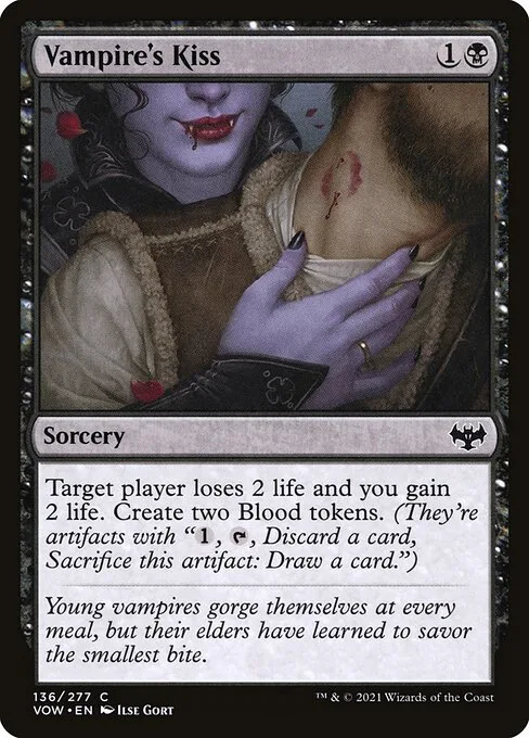 Vampire's Kiss · Innistrad: Crimson Vow 136/423