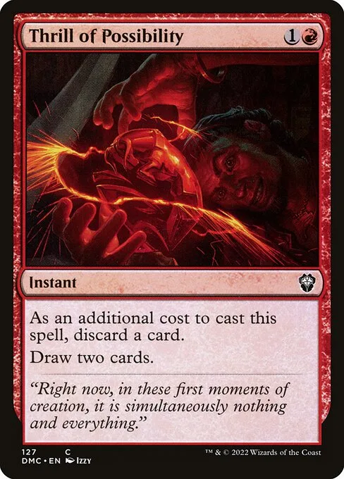 Thrill of Possibility · Dominaria United Commander 127/240