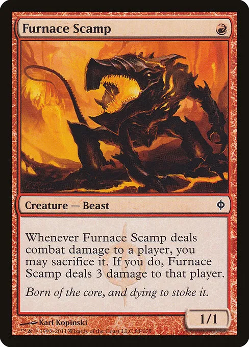 Furnace Scamp · New Phyrexia 84/175
