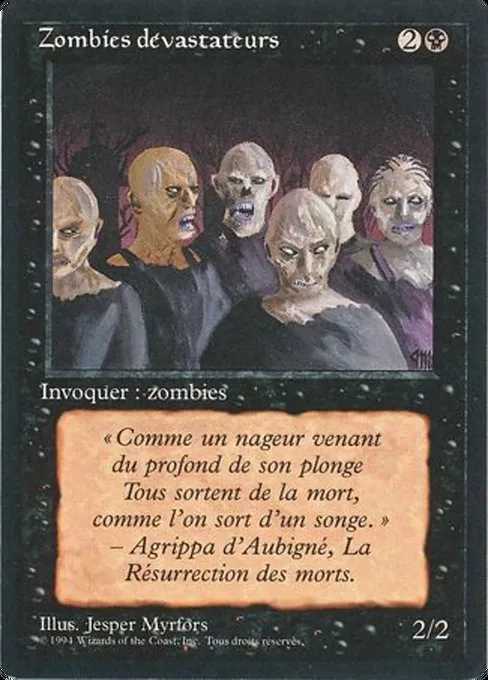 Scathe Zombies · Foreign Black Border 127/307