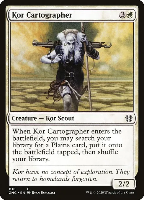 Kor Cartographer · Zendikar Rising Commander 18/142