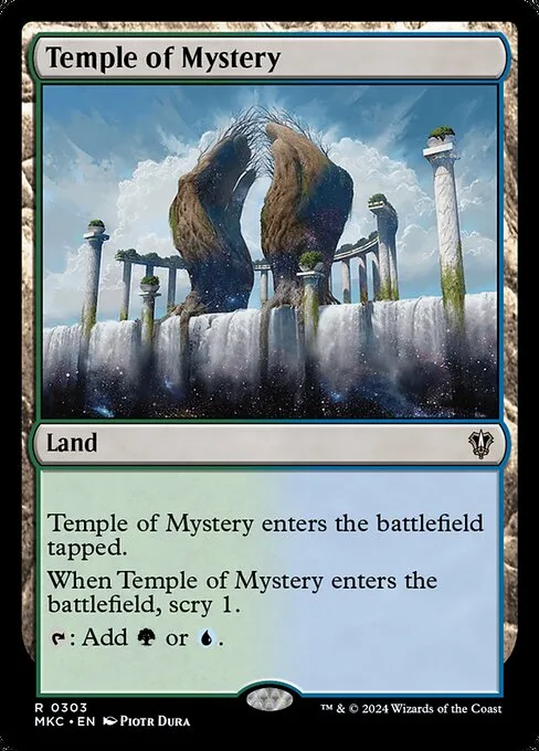 Temple of Mystery · Murders at Karlov Manor Commander 303/358