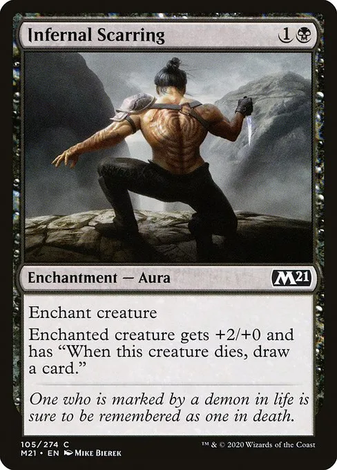 Infernal Scarring · Core Set 2021 105/397