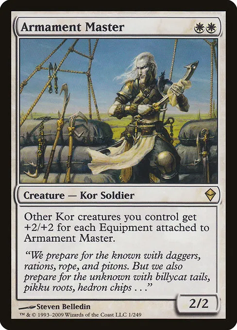 Armament Master · Zendikar 1/269