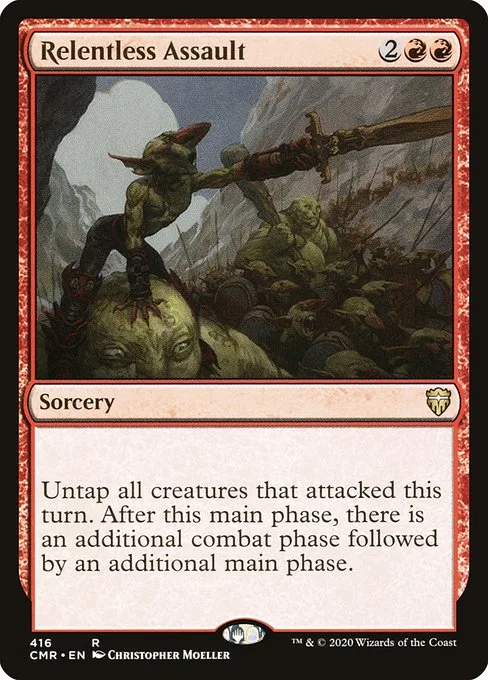 Relentless Assault · Commander Legends 416/718