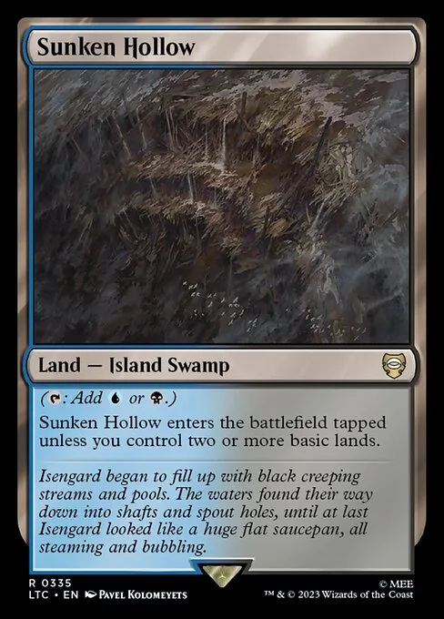 Sunken Hollow · Tales of Middle-earth Commander 335/591