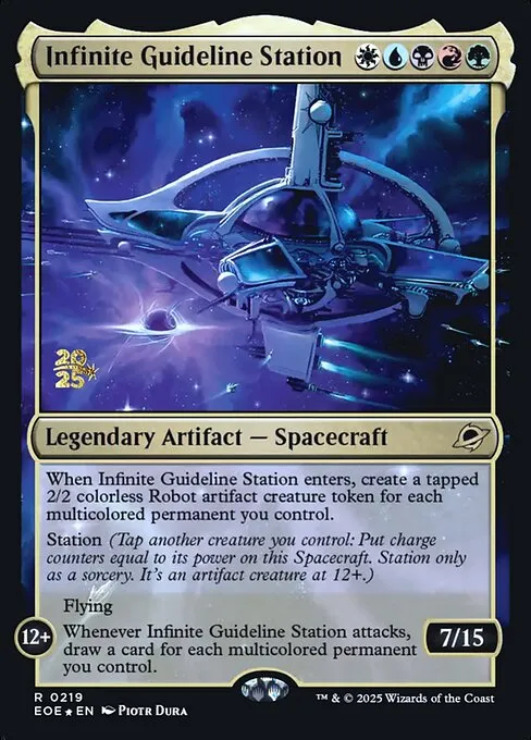 Infinite Guideline Station · Edge of Eternities Promos 219s/160