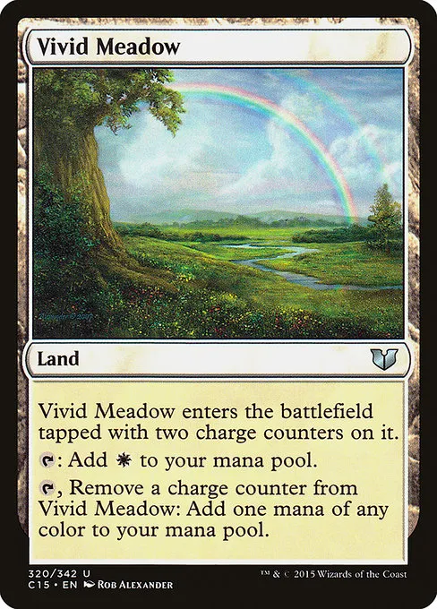 Vivid Meadow · Commander 2015 320/342