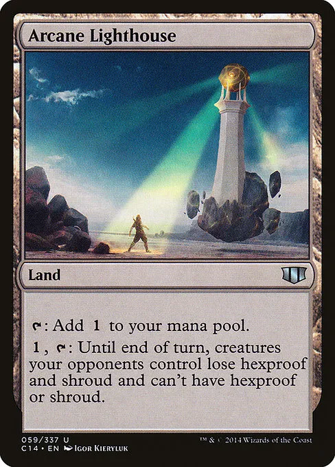 Arcane Lighthouse · Commander 2014 59/337