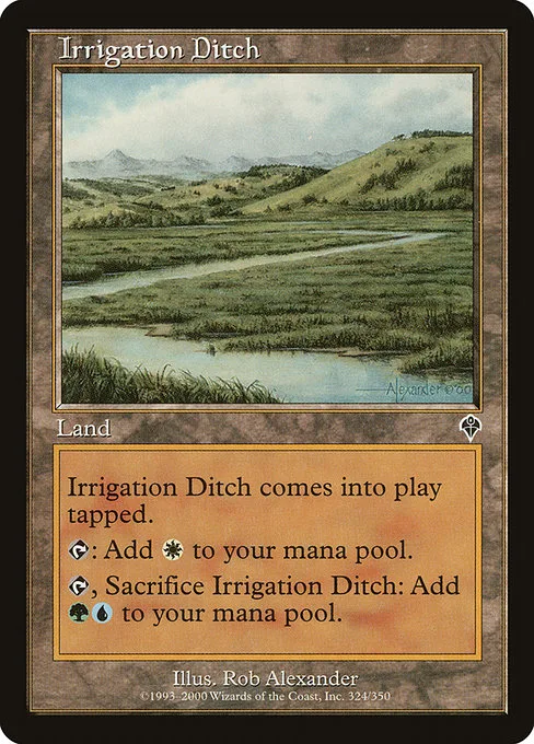 Irrigation Ditch · Invasion 324/354