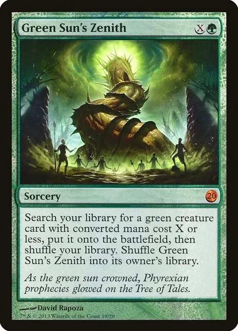 Green Sun's Zenith · From the Vault: Twenty 19/20