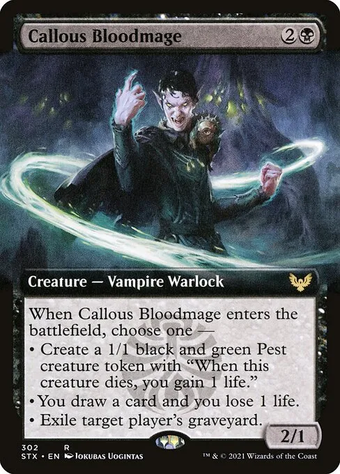 Callous Bloodmage · Strixhaven: School of Mages 302/393