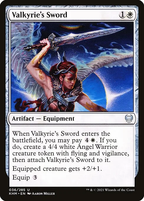 Valkyrie's Sword · Kaldheim 36/425