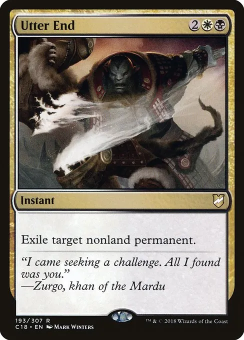 Utter End · Commander 2018 193/307