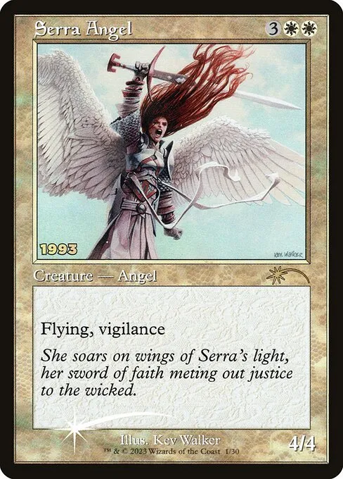 Serra Angel · 30th Anniversary Play Promos 1/30