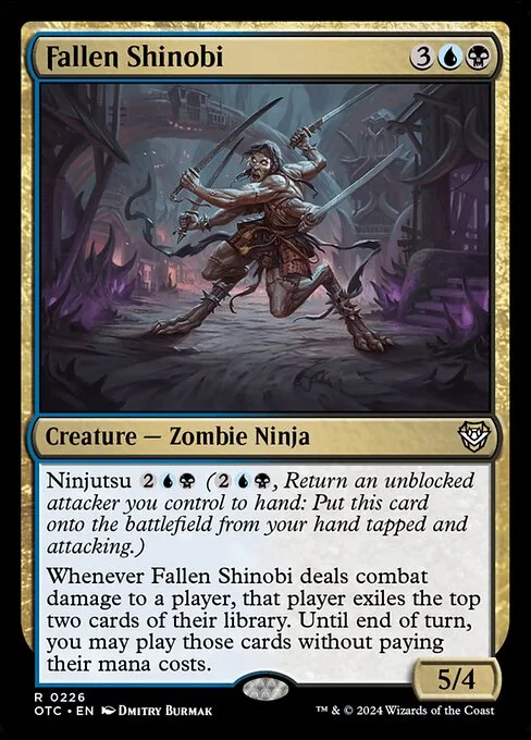 Fallen Shinobi · Outlaws of Thunder Junction Commander 226/342