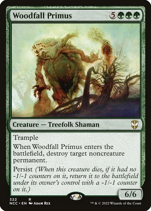 Woodfall Primus · New Capenna Commander 322/447