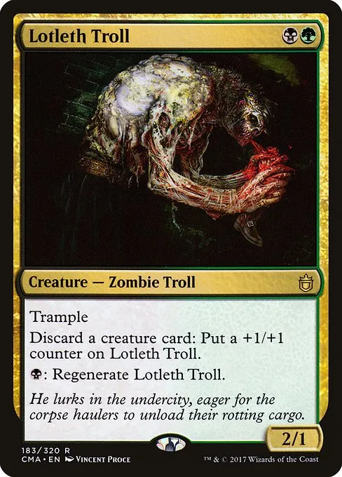 Lotleth Troll · Commander Anthology 183/320