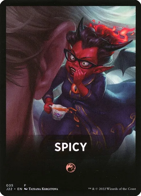 Spicy · Jumpstart 2022 Front Cards 35/46