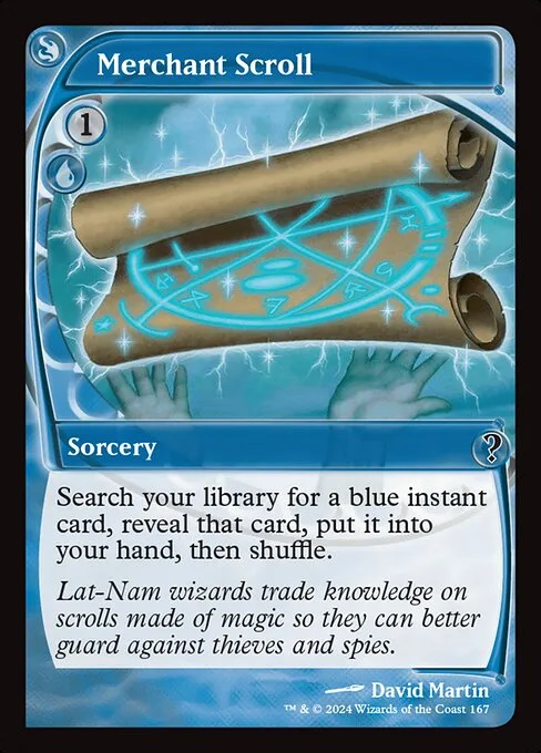 Merchant Scroll · Mystery Booster 2 167/385