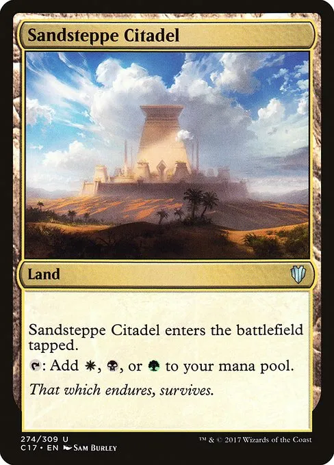 Sandsteppe Citadel · Commander 2017 274/309