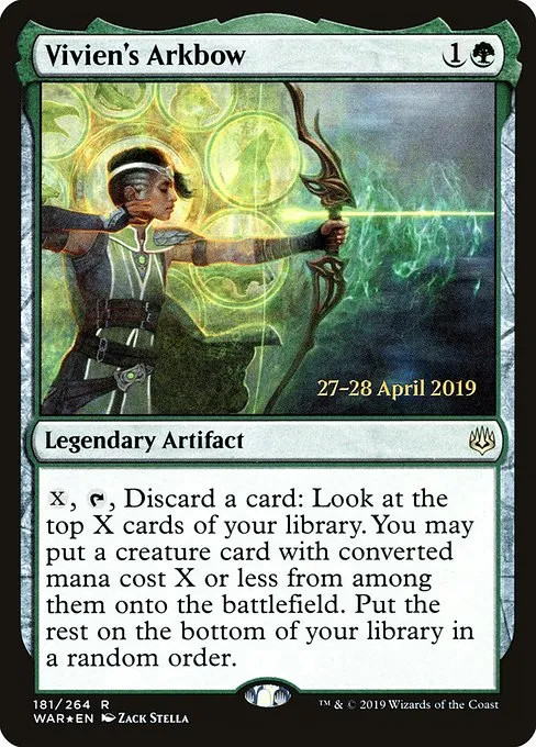 Vivien's Arkbow · War of the Spark Promos 181s/176