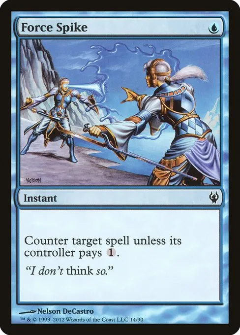 Force Spike · Duel Decks: Izzet vs. Golgari 14/90