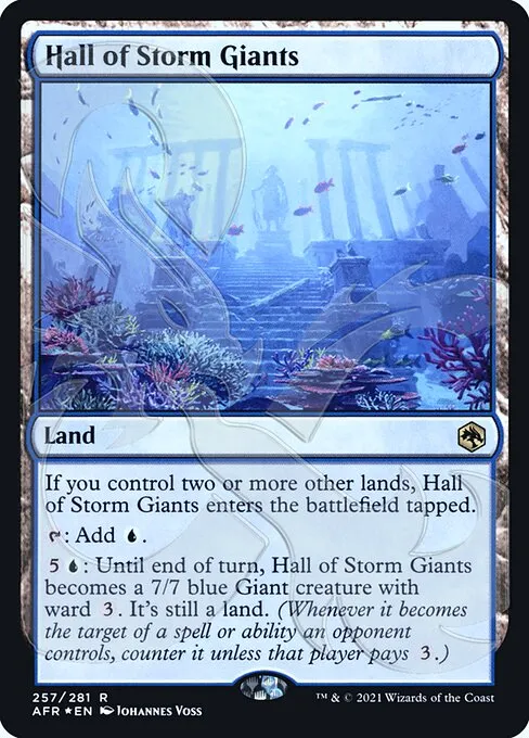 Hall of Storm Giants · Adventures in the Forgotten Realms Promos 257a/241
