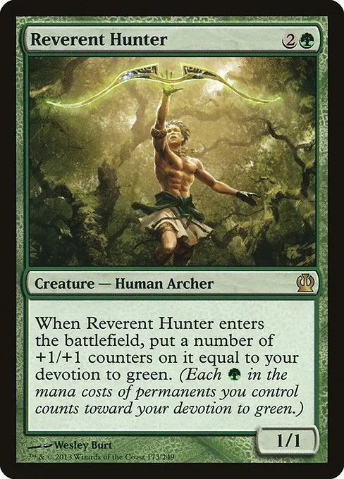 Reverent Hunter · Theros 173/249