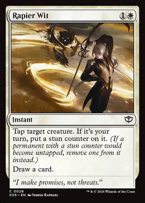 Rapier Wit · Secrets of Strixhaven 28/368