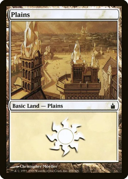 Plains · Ravnica: City of Guilds 288/306