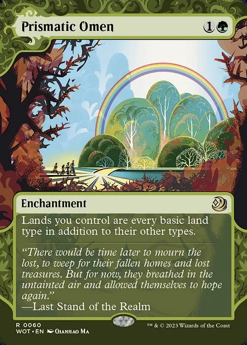 Prismatic Omen · Wilds of Eldraine: Enchanting Tales 60/103