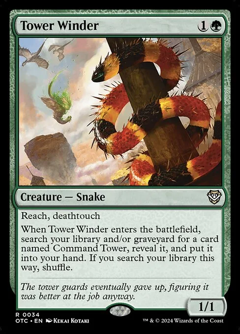 Tower Winder · Outlaws of Thunder Junction Commander 34/342