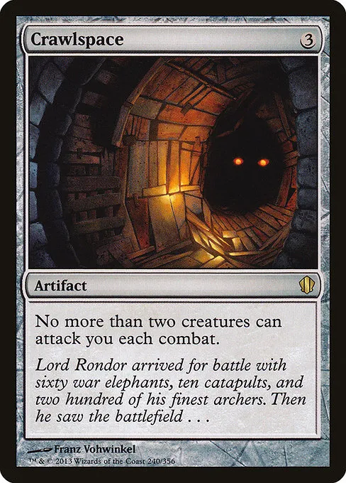 Crawlspace · Commander 2013 240/356