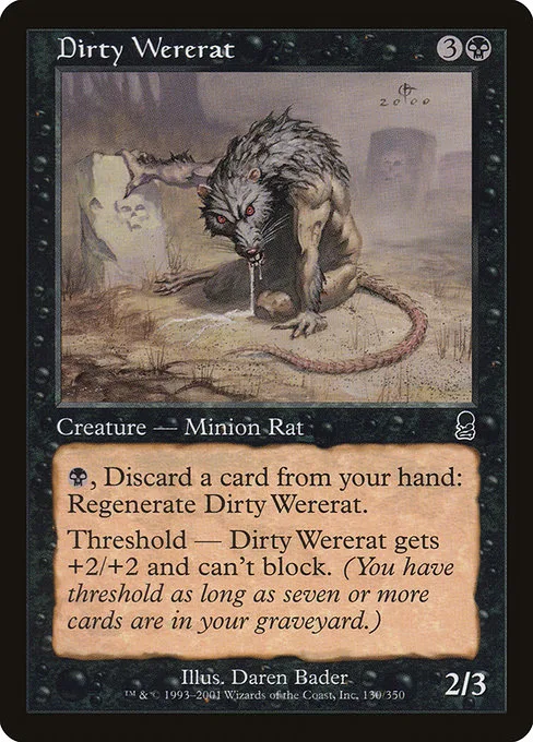 Dirty Wererat · Odyssey 130/353