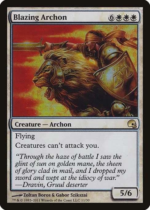 Blazing Archon · Premium Deck Series: Graveborn 11/30