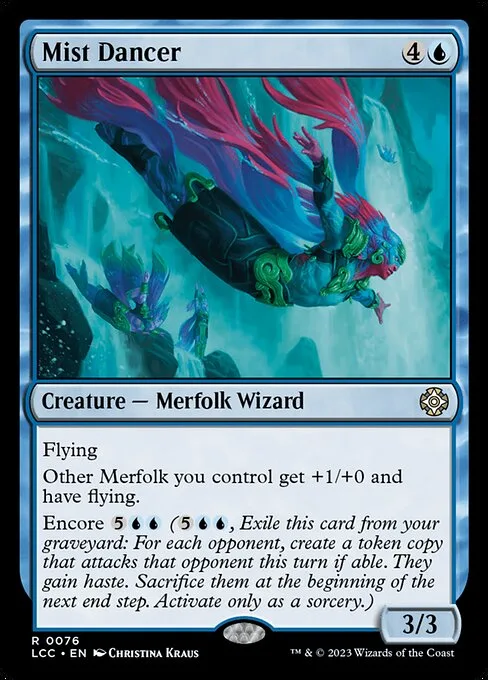 Mist Dancer · The Lost Caverns of Ixalan Commander 76/370