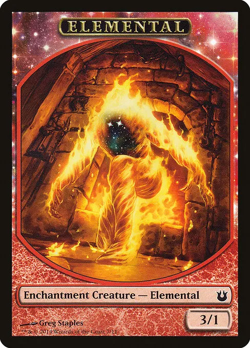 Elemental · Born of the Gods Tokens 7/11