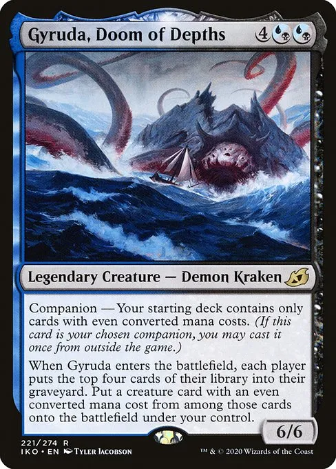 Gyruda, Doom of Depths · Ikoria: Lair of Behemoths 221/390