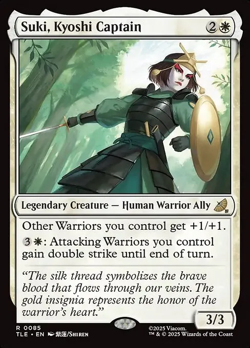 Suki, Kyoshi Captain · Avatar: The Last Airbender Eternal 85/317