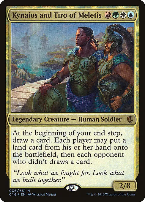 Kynaios and Tiro of Meletis · Commander 2016 36/351