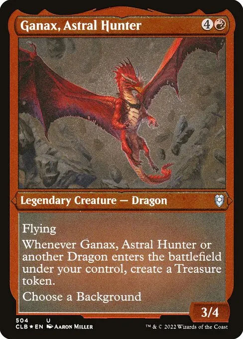 Ganax, Astral Hunter · Commander Legends: Battle for Baldur's Gate 504/936