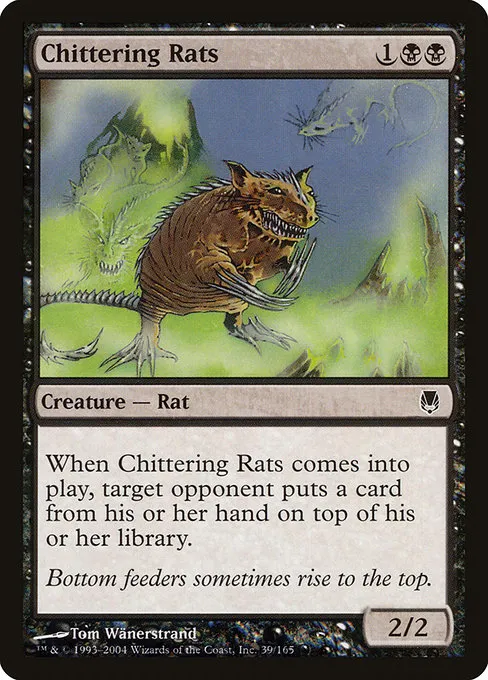 Chittering Rats · Darksteel 39/165